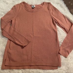 Pink Shimmer Sweater